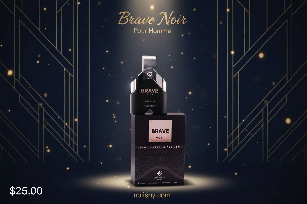 Brave Noir – Perfume Masculino Elegante y Nocturno