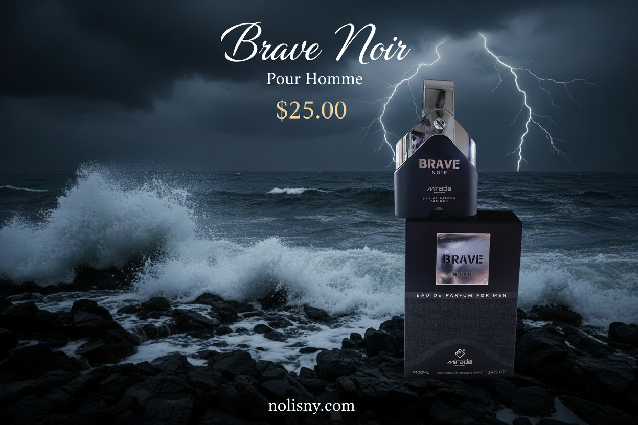 Brave Noir – Perfume Masculino Elegante y Nocturno