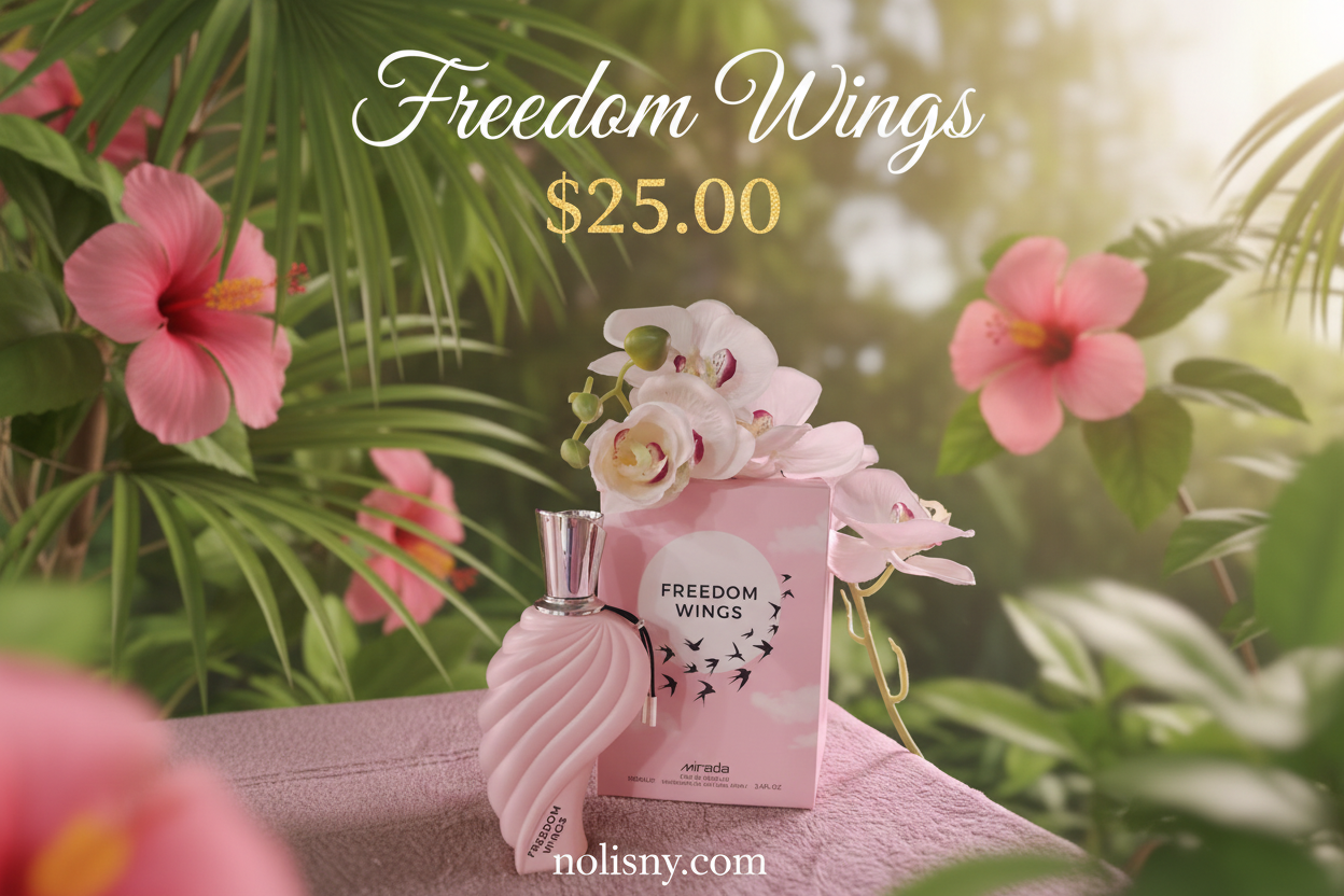 Freedom Wings – Eau de Parfum Femenino Fresco y Dulce