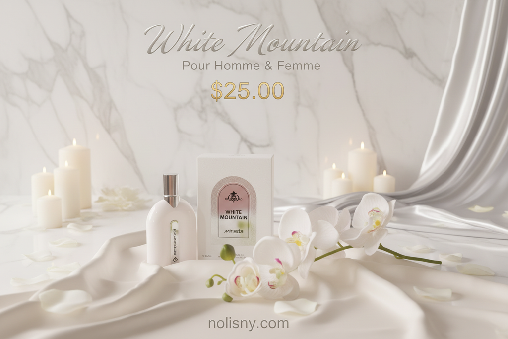 White Mountain – Eau de Parfum Unisex Fresco y Exclusivo